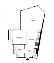 Executive Studio floor plan